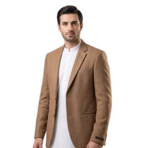 mens tweed skin dot check coat