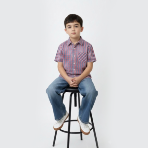 Little Gentleman Gingham Shirt