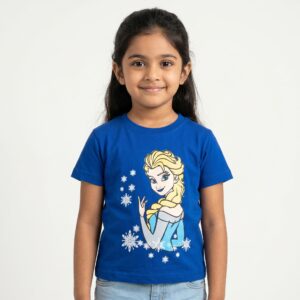 Little Princess Ice Queen Graphic Tee – Royal Blueqa