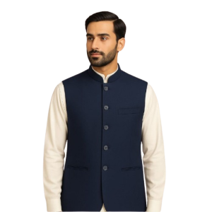 mens tropical blue wiest coat