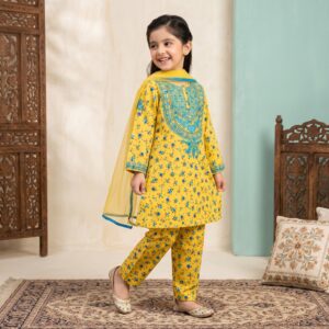 Turquoise Breeze Floral Festive Set