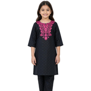 girls cotton 2 piece suit
