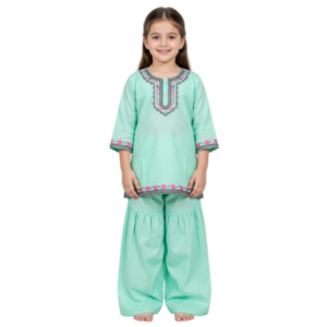 girls sharara suit
