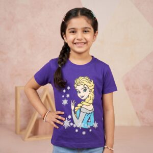 Ice Queen Snowflake Graphic Tee – Royal Purple